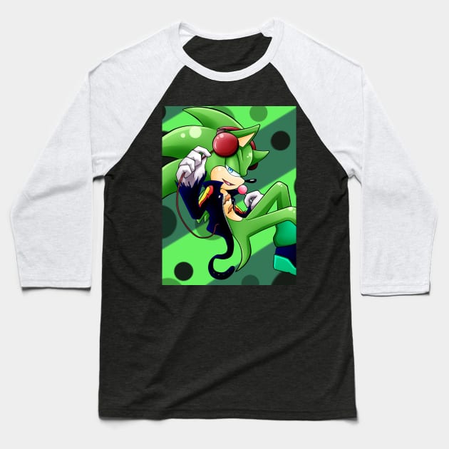 Lollipop Scourge Baseball T-Shirt by Cassidythehedgehog1